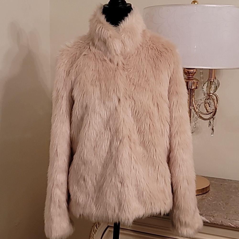 Plush Faux Fur Jacket